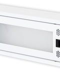 Cutie cabl.struct. DW4,1 rând,8xTOOLLESS,1x230V,RAL9003,plat