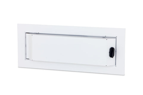 Cutie distribuţie DW4, 1 rând , 22 module , RAL9003