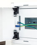 Cutie distribuţie DW4, 1 rând , 22 module , RAL9003