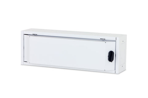 Cutie distribuţie DW4, 1 rând , 22 module , RAL9003
