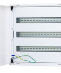 Cutie distribuţie DW4, 3 rânduri , 66 module , RAL9003