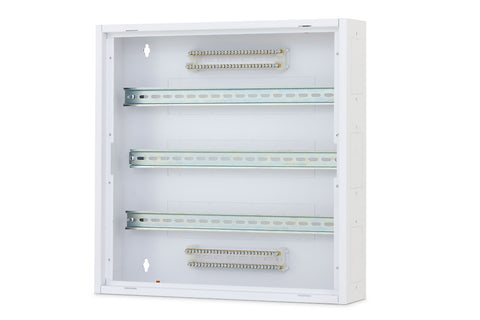 Cutie distribuţie DW4, 3 rânduri , 66 module , RAL9003