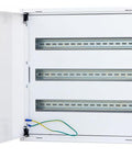 Cutie distribuţie DW4, 3 rânduri , 66 module , RAL9003, plat