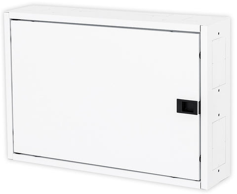 Cutie distribuţie DW4, 3 rânduri , 66 module , RAL9003, plat