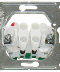 Mecanism buton dublu cu revenire