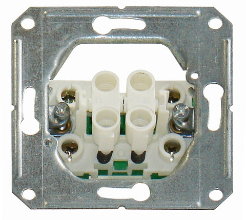 Mecanism buton dublu cu revenire