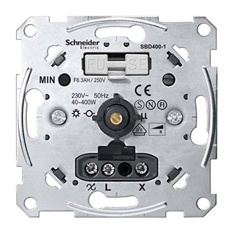 Dimmer încastrat 40-400W cu întrerupător off