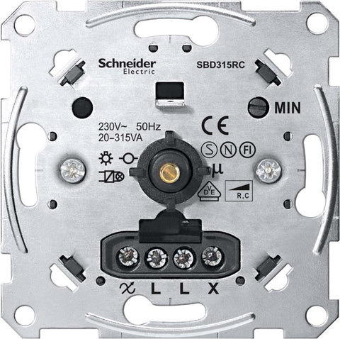 Dimmer încastrat cu tranzistor 20-315W/VA
