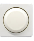 Clapetă dimmer albă