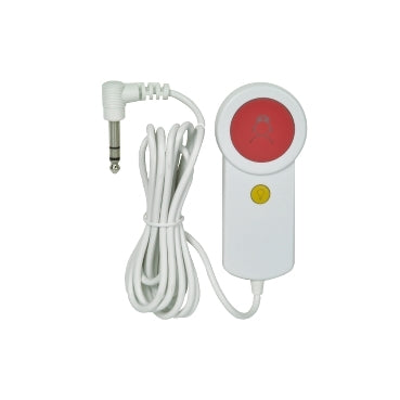 Buton mobil în formă de pară+1 but cu semnal, cu fir de 2m