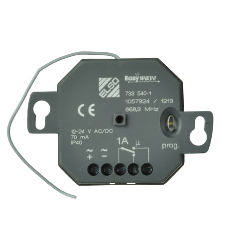 Receptor semnal 1 canal 12-24VDC, încastrat