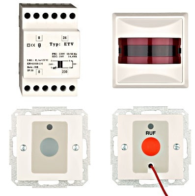 Set apelare din toalete VISIO, alb