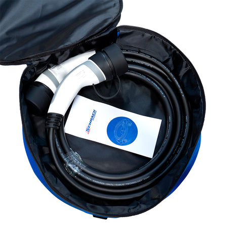 Cablu încărcare Tip2-Tip2, trifazic, 20A, 7,5m, sac dep.
