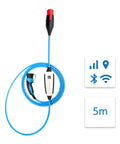 Încărcător mobil 5m, Tip2, 22kW, GSM, GPS, wifi, bluetooth