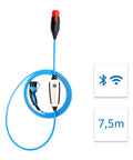 Mobile charger 7.5m, type 2, 22kW, wifi, bluetooth