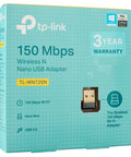 Wi-Fi adapter, USB, 150 MBit/s