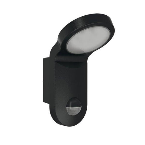 Lampă 100 LED 5K cu senzor de mişcare cu 140°, negru