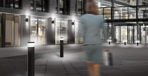 Bollard light ALVA BL 940/170 TR 360° 1000lm 830 IP65 IK10