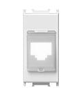 Capac protecţie la praf pentru modul toolless RJ45, 1M, alb
