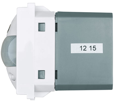 Detector de mişcare cu infraroşii, 110°, 8m, 5A, 1M, alb