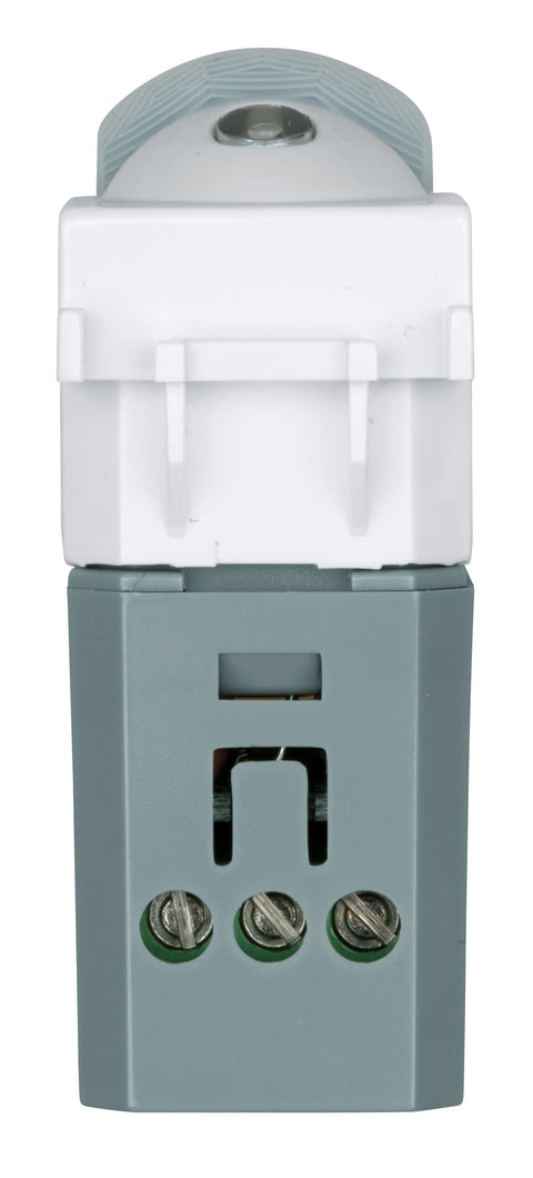 Detector de mişcare cu infraroşii, 110°, 8m, 5A, 1M, alb
