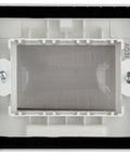 Cutie montaj ingropat,IP55,capac transparent,3M, alba
