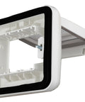 Cutie montaj ingropat,IP55,capac transparent,3M, alba