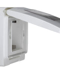 Cutie montaj ingropat,IP55,capac transparent,3M, alba