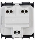 Insert priză cu protecţie mărită,capac,16A,cl cu şurub,negru