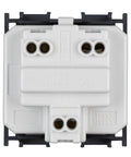 Insert priză cu pin PE,protecţie mărită,16A,cl. şurub,negru