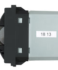 Detector de mişcare cu infraroşii, 110°, 8m, 5A, 1M, negru
