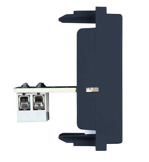 Priză telefon RJ11, 1M, negru