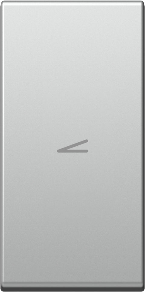 Cover with dimmer icon 1M, silver