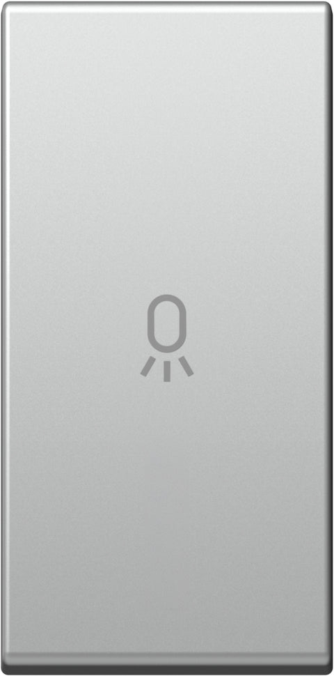 Cover with light icon 1M, silver