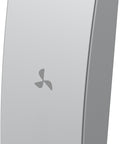 Cover with fan icon 1M, silver
