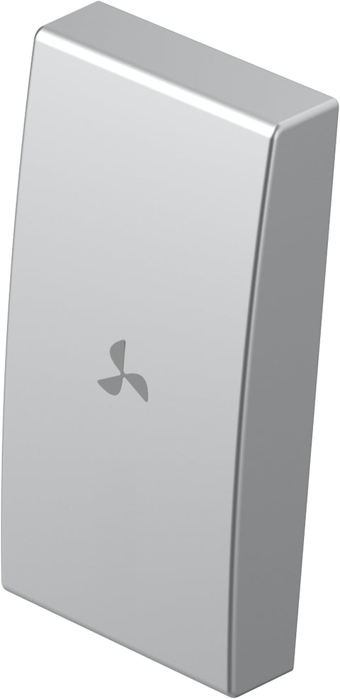 Cover with fan icon 1M, silver