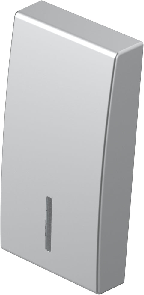 Cover with lens 1M, silver