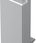 Blank cover 1M, silver