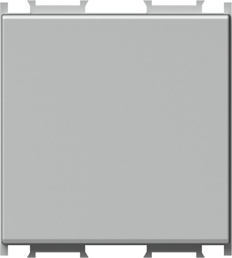 Blank cover 2M, silver