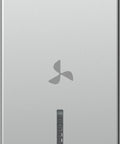 Cover with lens and fan icon 1M, silver