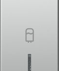 Cover with lens and boiler icon 1M, silver