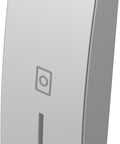 Cover with lens and washer icon 1M, silver