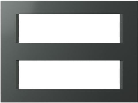 Cover frame 2x7M, anthracite