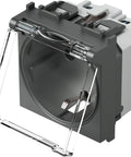 Socket anth, higher protection cover, transparent lid 16A