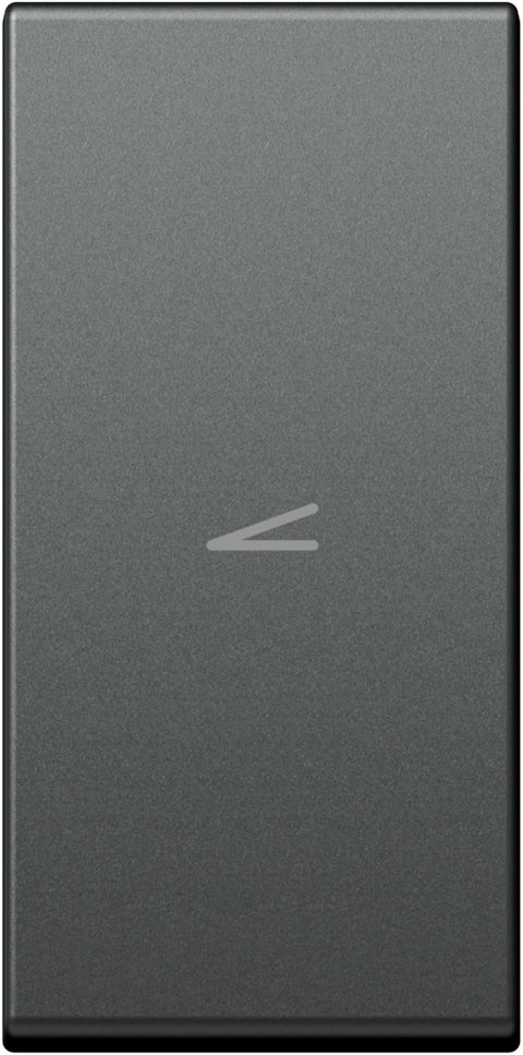 Cover with dimmer icon 1M, anthracite