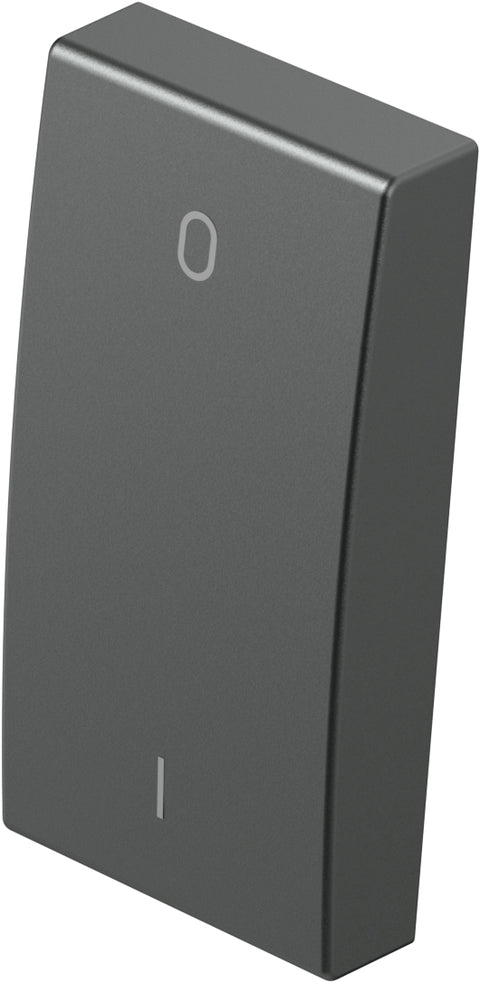Cover with ON/OFF icon 1M, anthracite