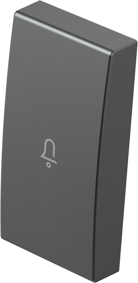 Cover with doorbell icon 1M, anthracite