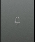 Cover with doorbell icon 1M, anthracite
