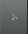 Cover with fan icon 1M, anthracite