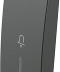 Cover with lens and doorbell icon 1M, anthracite